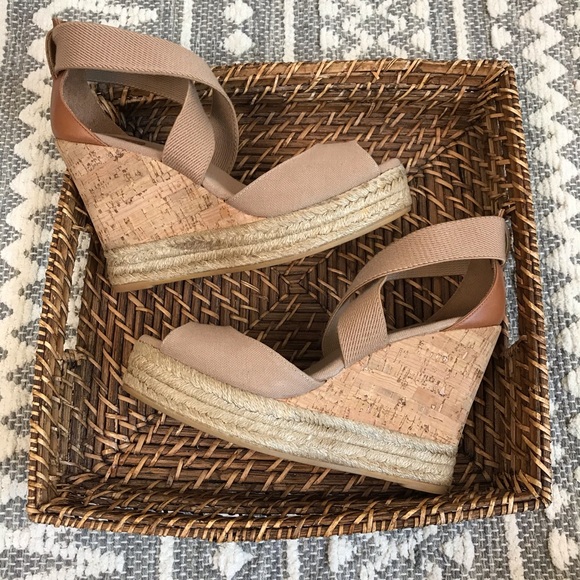 Tory Burch Frieda Espadrille Wedge Sandal Strappy - Picture 7 of 7